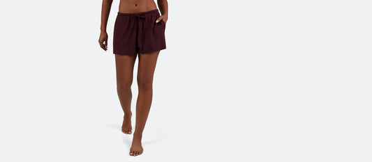 Women's Modal Short | Heather Wine