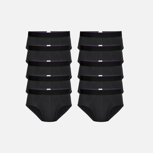 Brief 10-Pack | Black