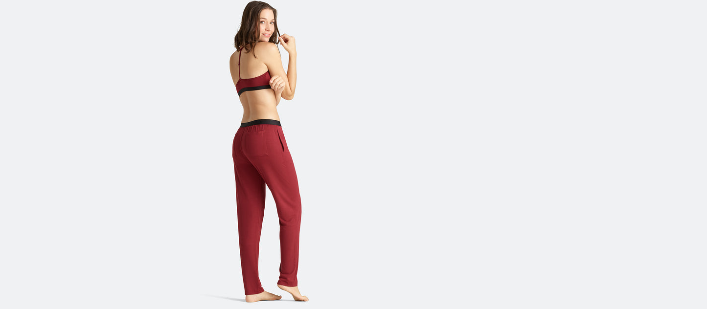 Women's Lounge Pants | Cabernet