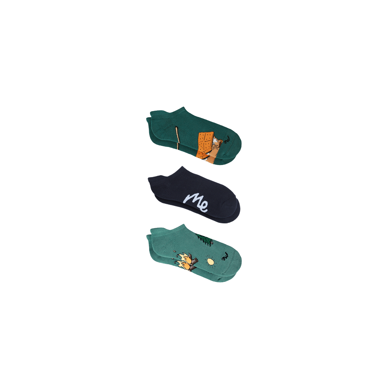 Ankle Sock 3-Pack | Campin' Out Pack