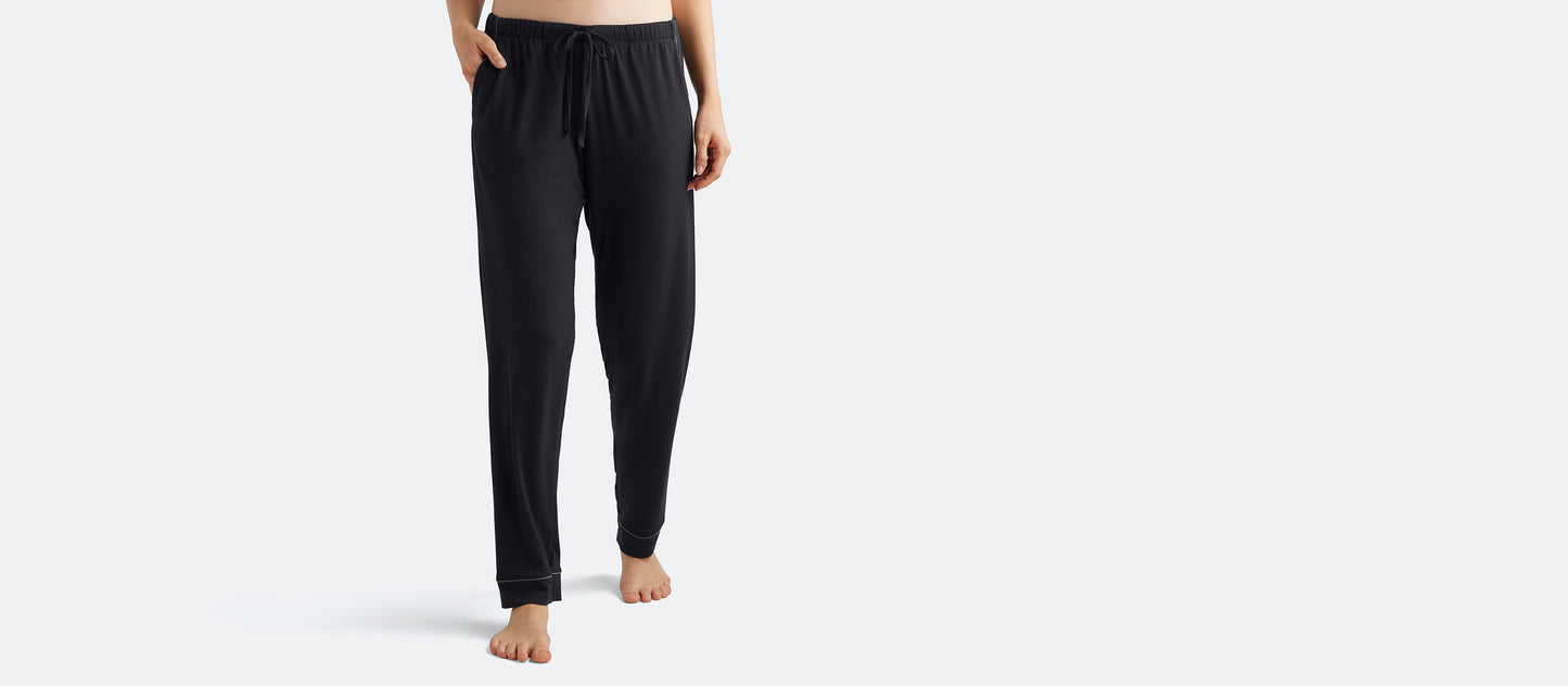 Women's Longsleeve Modal PJ Set | Black