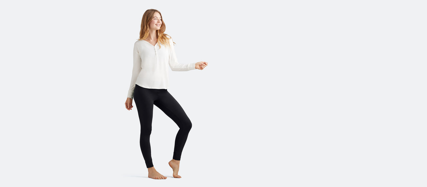 Women's Long Underwear | Black