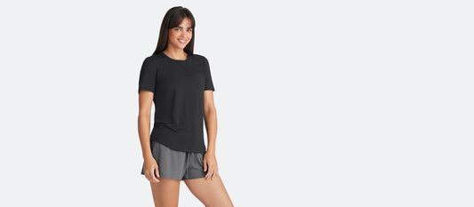 Women's Modal Crew Tee | Black