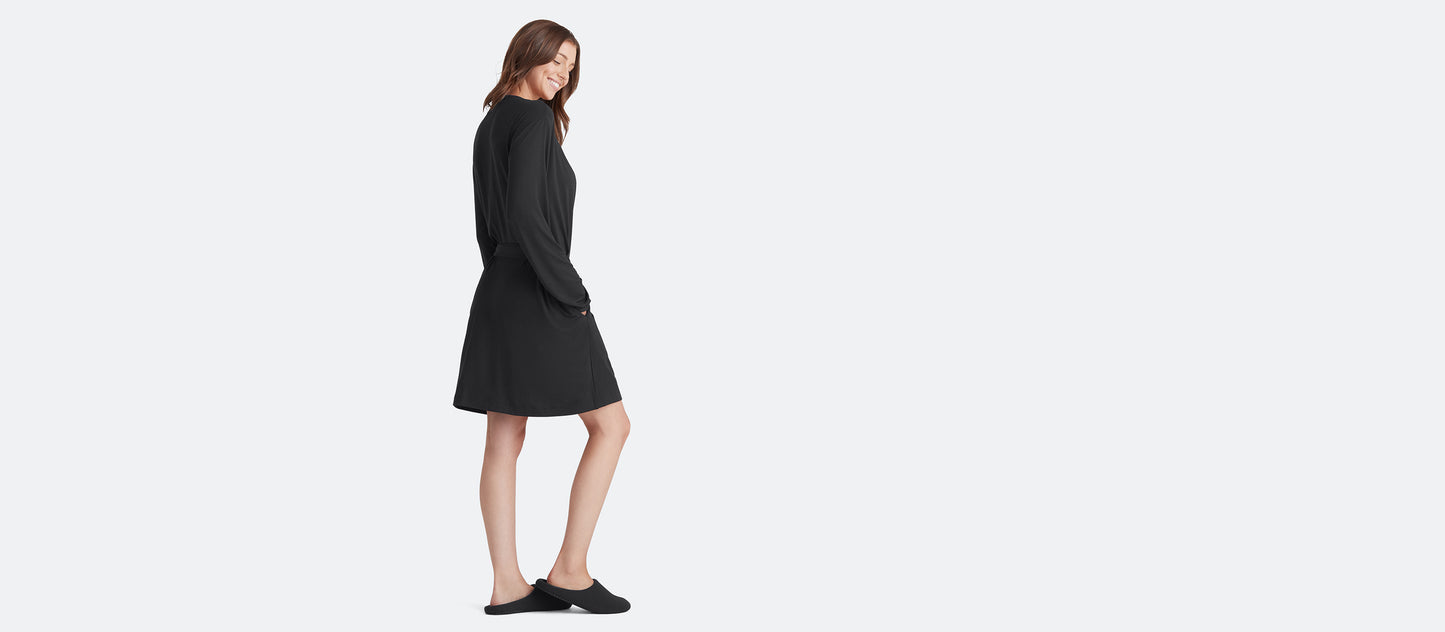 Women's Modal Robe | Black