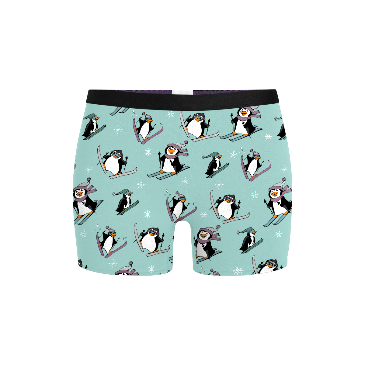 Boyshort | Penguins on Skis