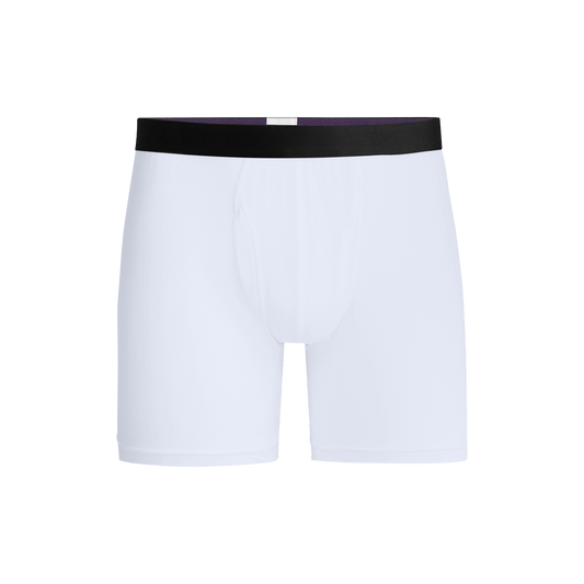 Boxer Brief w/ Fly | White