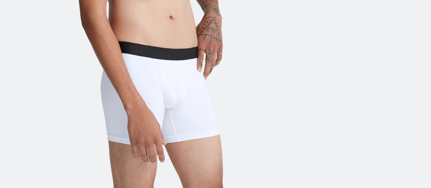 Boxer Brief | White