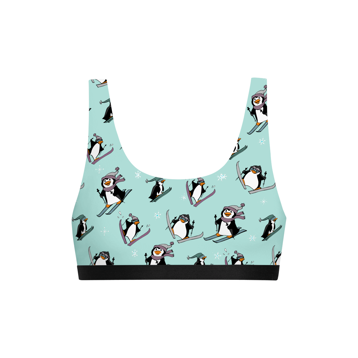 U-Back Bralette | Penguins on Skis