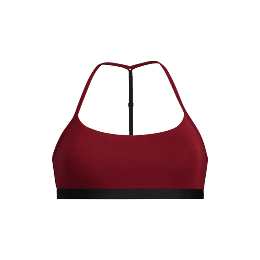 T-Back Bralette | Cabernet