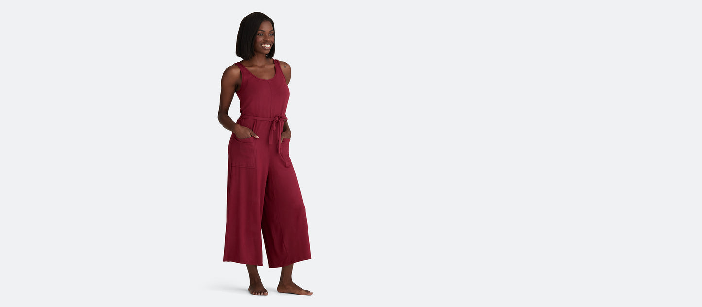 Women's Modal Jumpsuit | Cabernet