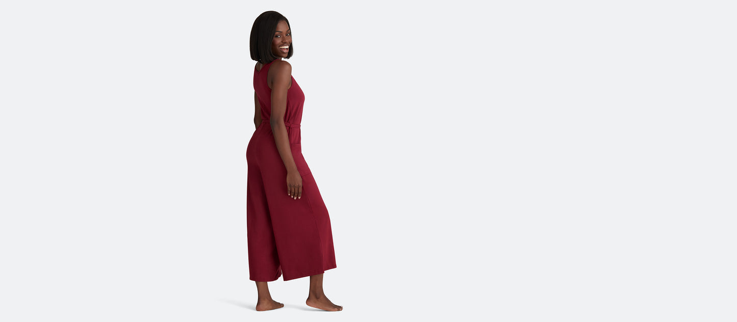 Women's Modal Jumpsuit | Cabernet