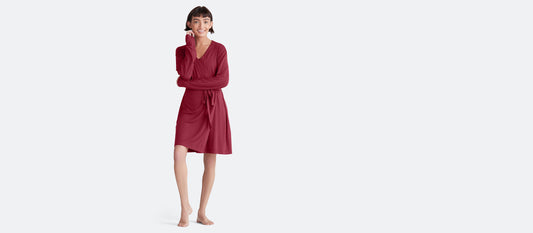 Women's Modal Robe | Cabernet