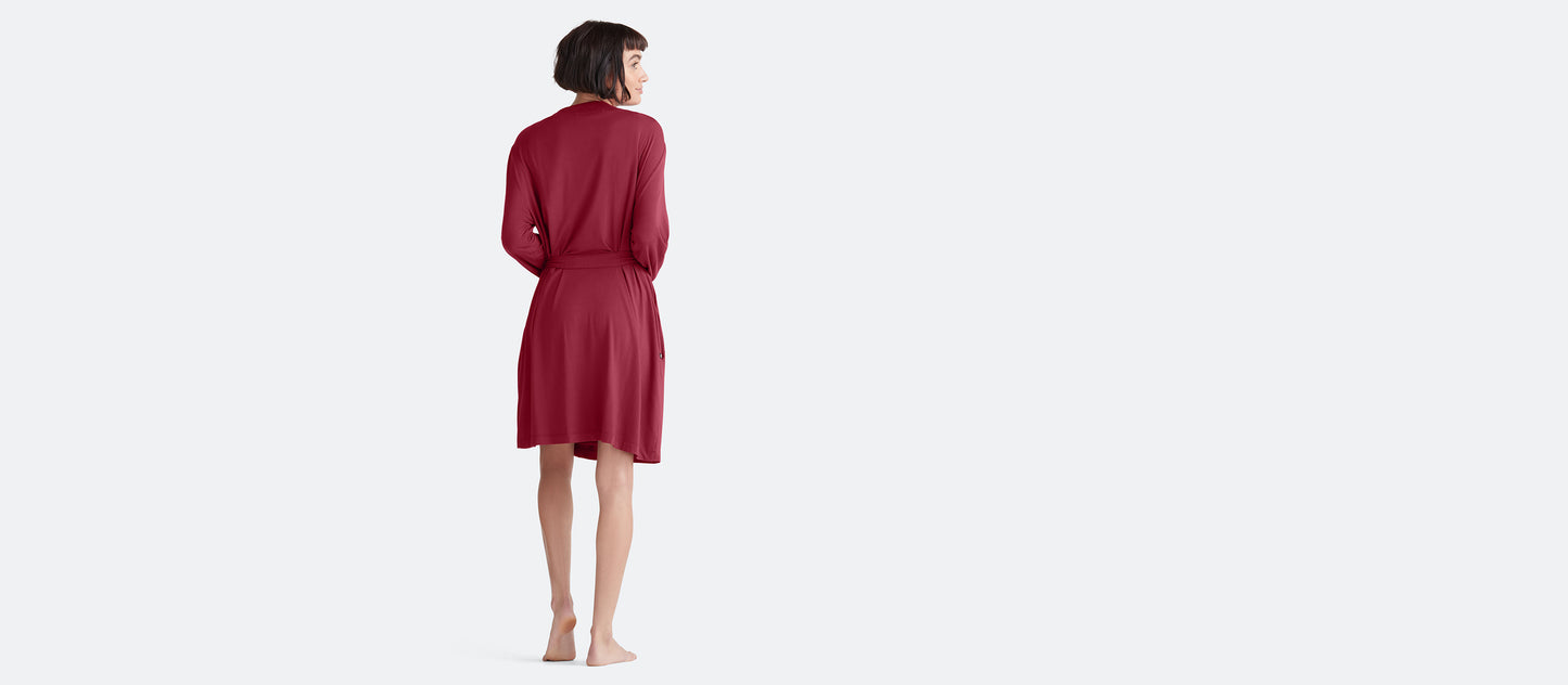 Women's Modal Robe | Cabernet