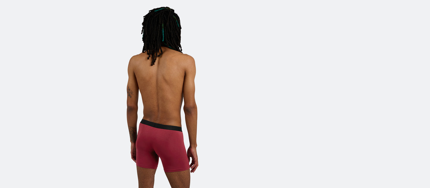 The Ball Caddy™ Boxer Brief w/ Fly | Cabernet