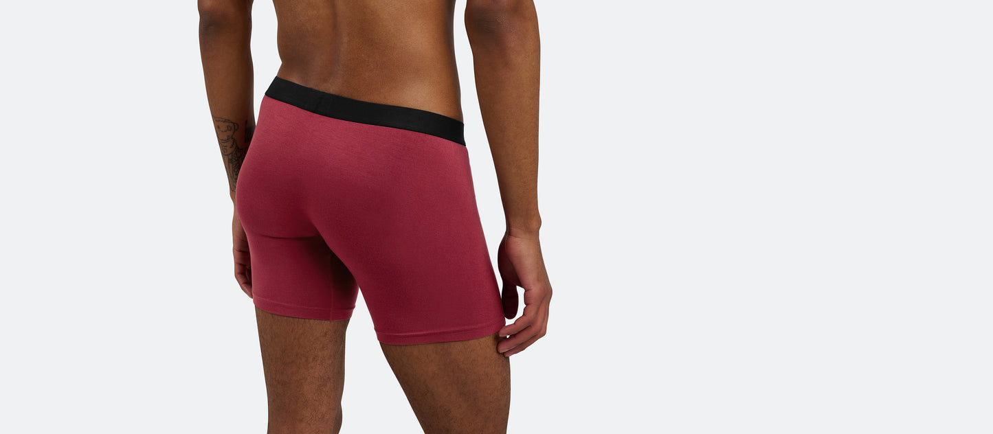 The Ball Caddy™ Boxer Brief w/ Fly | Cabernet