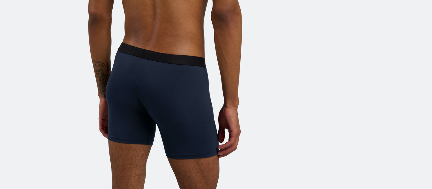 The Ball Caddy™ Boxer Brief w/ Fly | Dark Sapphire