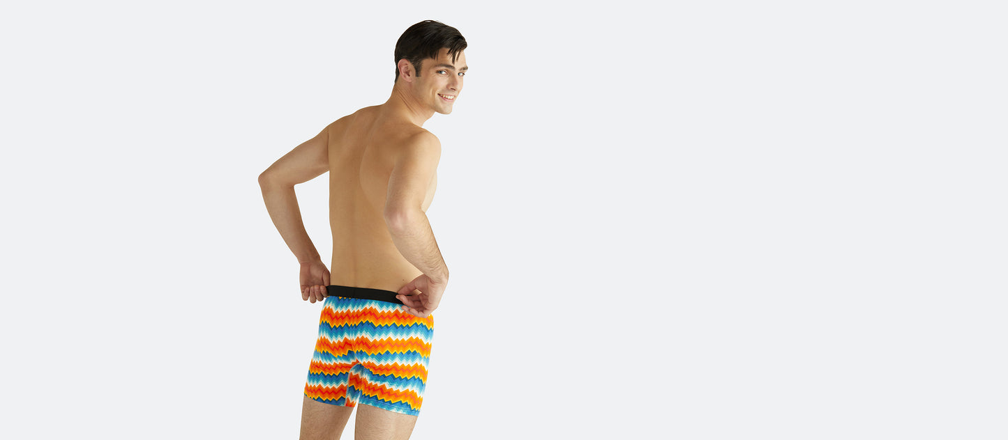 Boxer Brief | Groovy Chevron