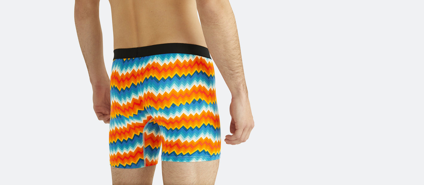 Boxer Brief | Groovy Chevron