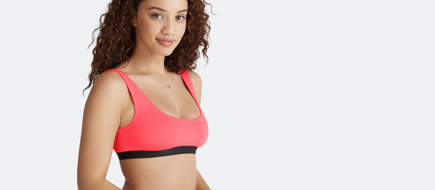 U-Back Bralette | Bubble Gum