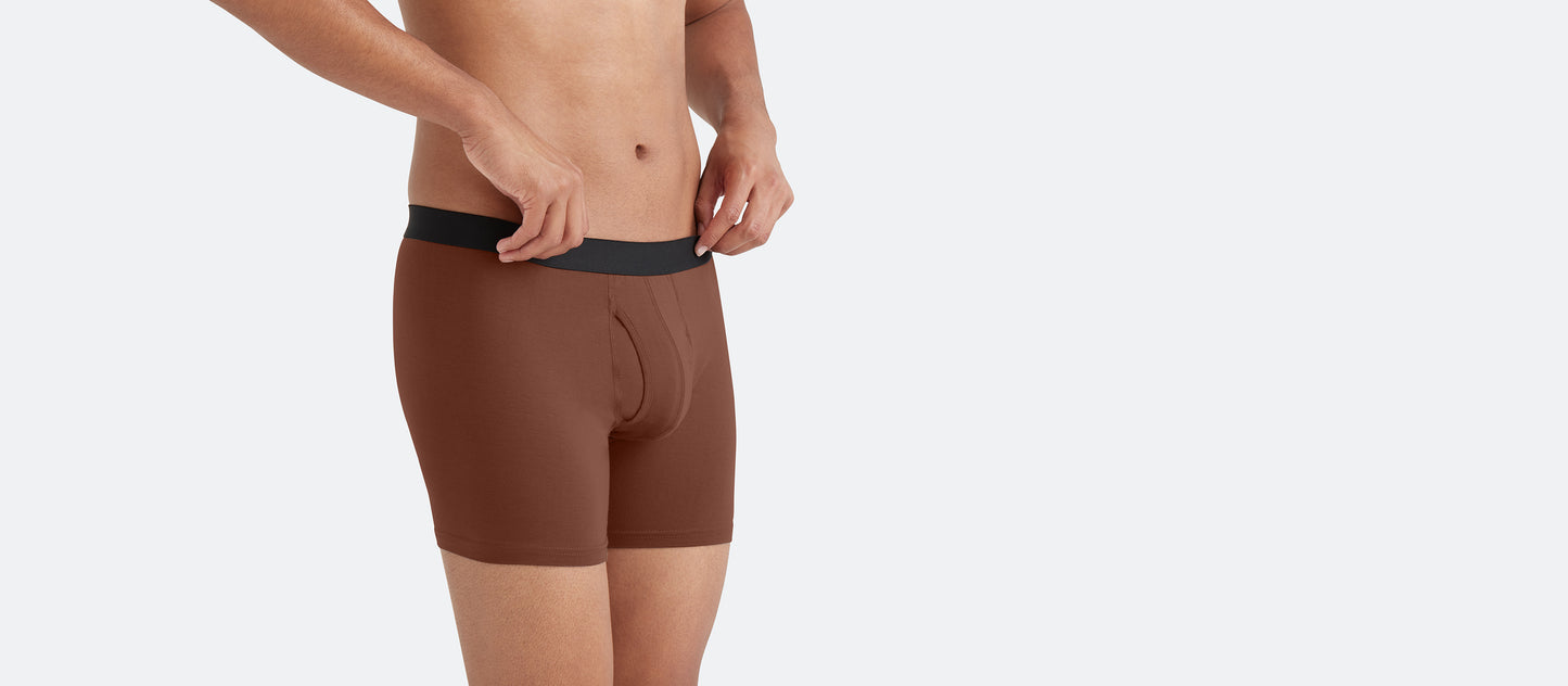 Boxer Brief w/ Fly | Walnut Shell