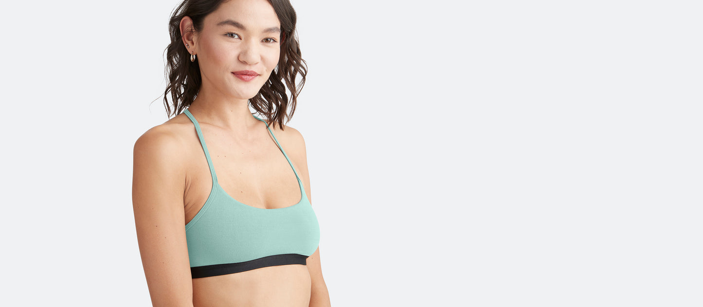 T-Back Bralette | Honeydew