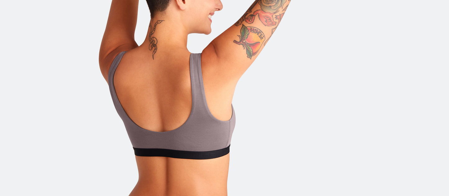 U-Back Bralette | Grey