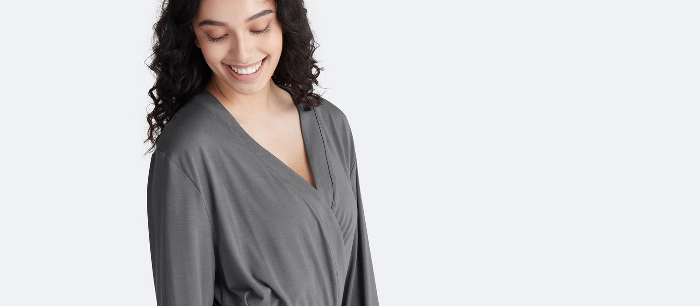 Women's Modal Robe | Grey