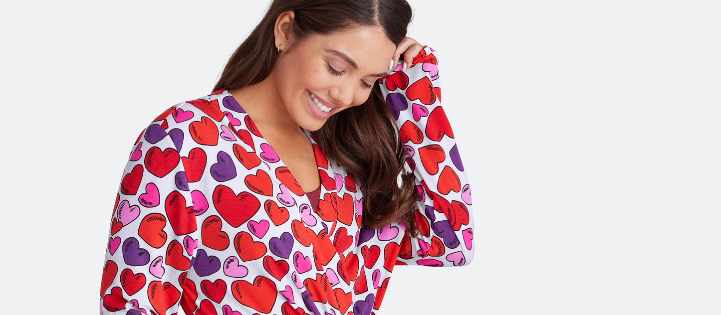 Women's Modal Robe | Heart to Heart