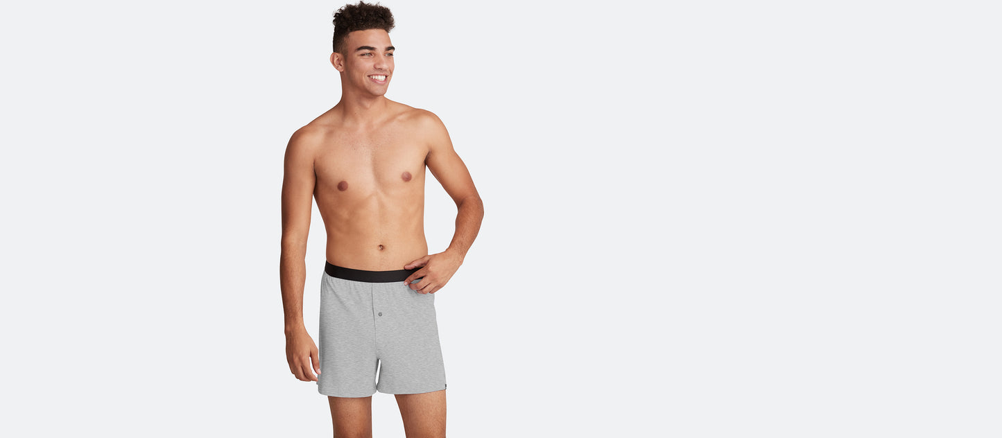 Boxer | Heather Grey