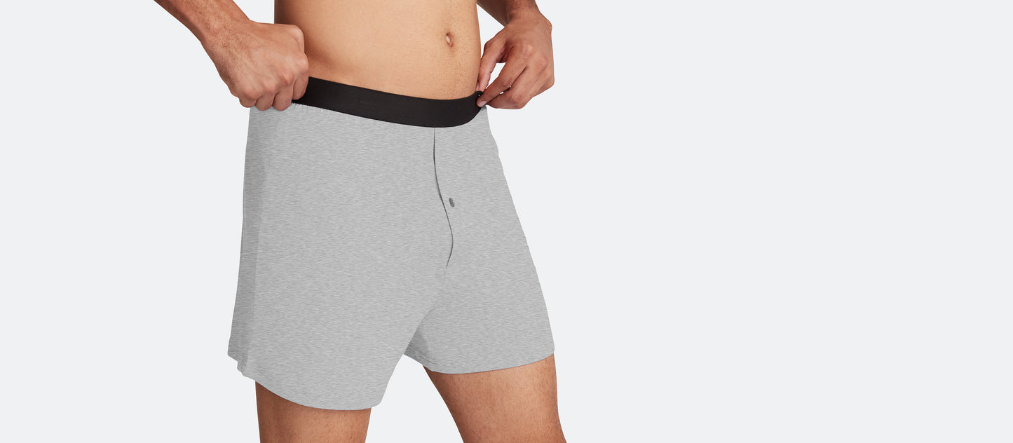 Boxer | Heather Grey