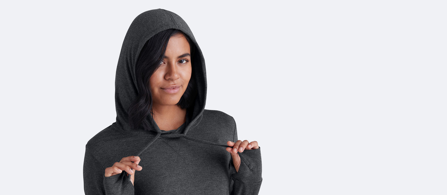 Women's Pullover Hoodie | Heather Charcoal