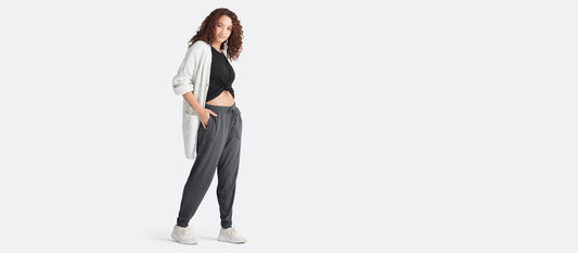 Women's Modal Jogger | Heather Charcoal