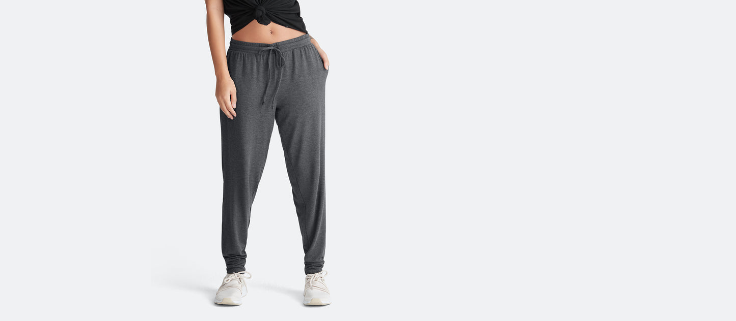 Women's Modal Jogger | Heather Charcoal