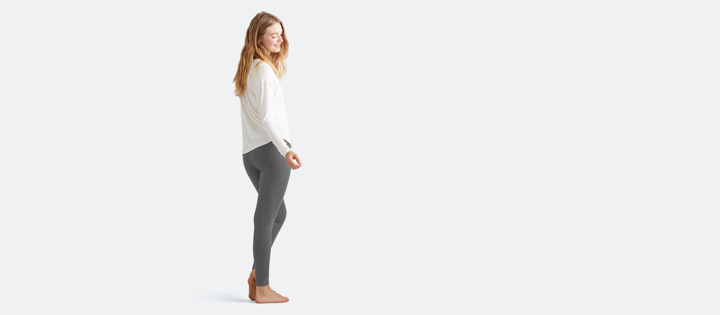 Women's Long Underwear | Heather Charcoal