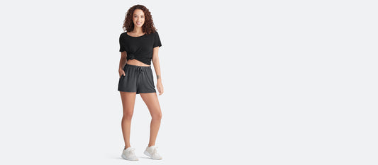 Women's Modal Short | Heather Charcoal