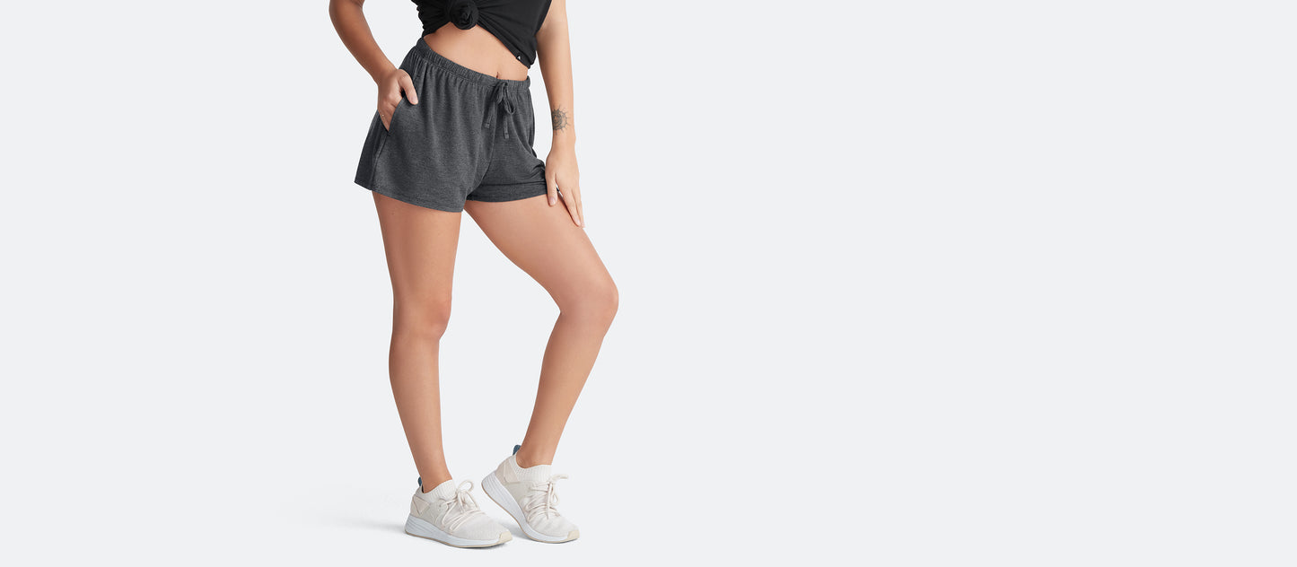 Women's Modal Short | Heather Charcoal