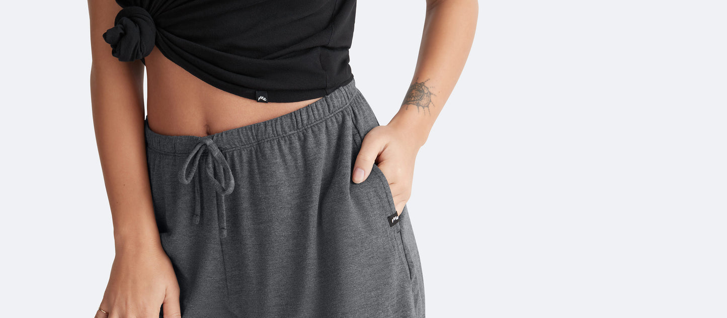 Women's Modal Short | Heather Charcoal