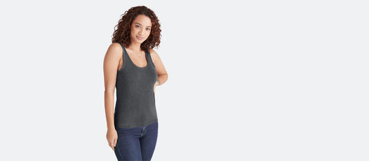 Women's Modal Tank | Heather Charcoal