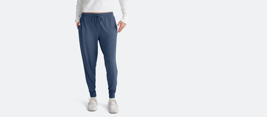 Women's Modal Jogger | Heather Navy