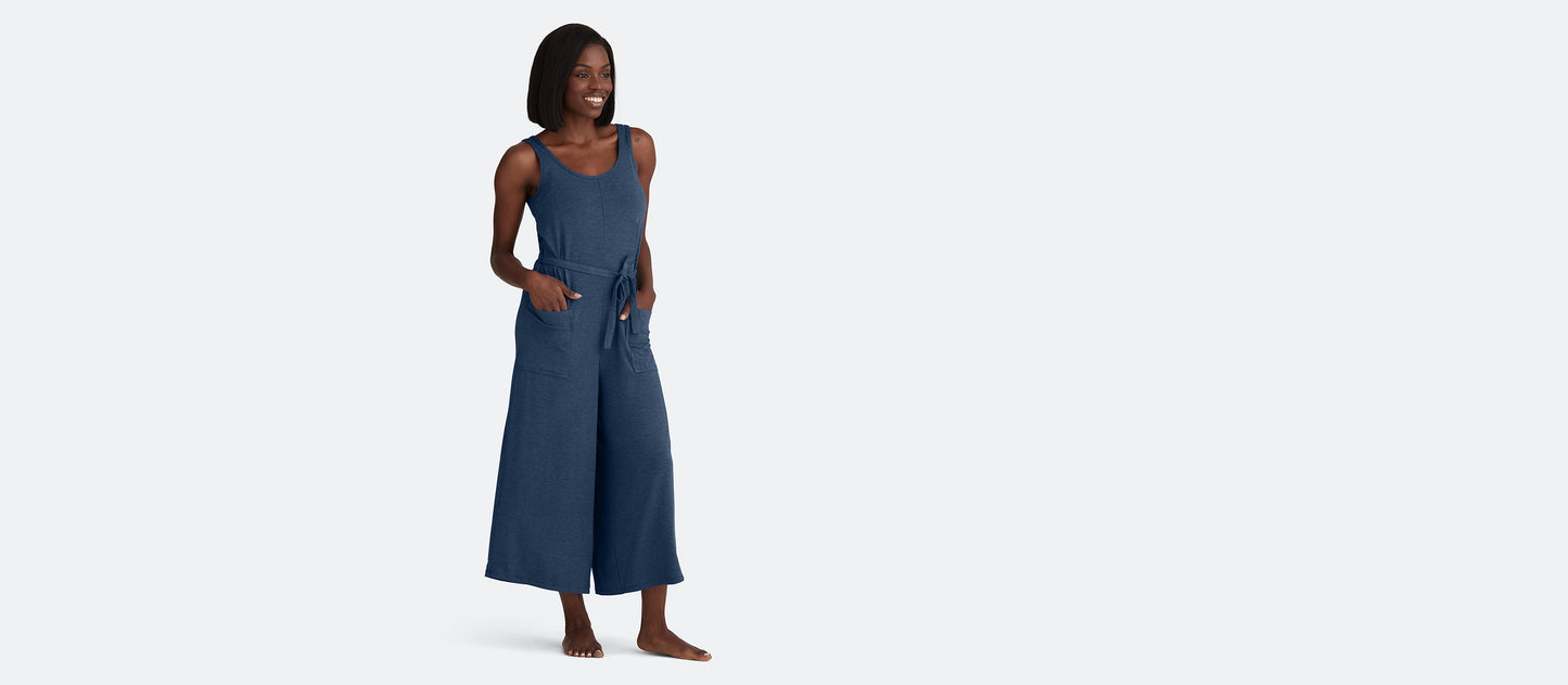 Women's Modal Jumpsuit | Heather Navy