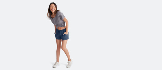 Women's Modal Short | Heather Navy