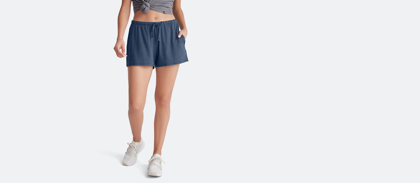 Women's Modal Short | Heather Navy