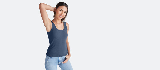 Women's Modal Tank | Heather Navy