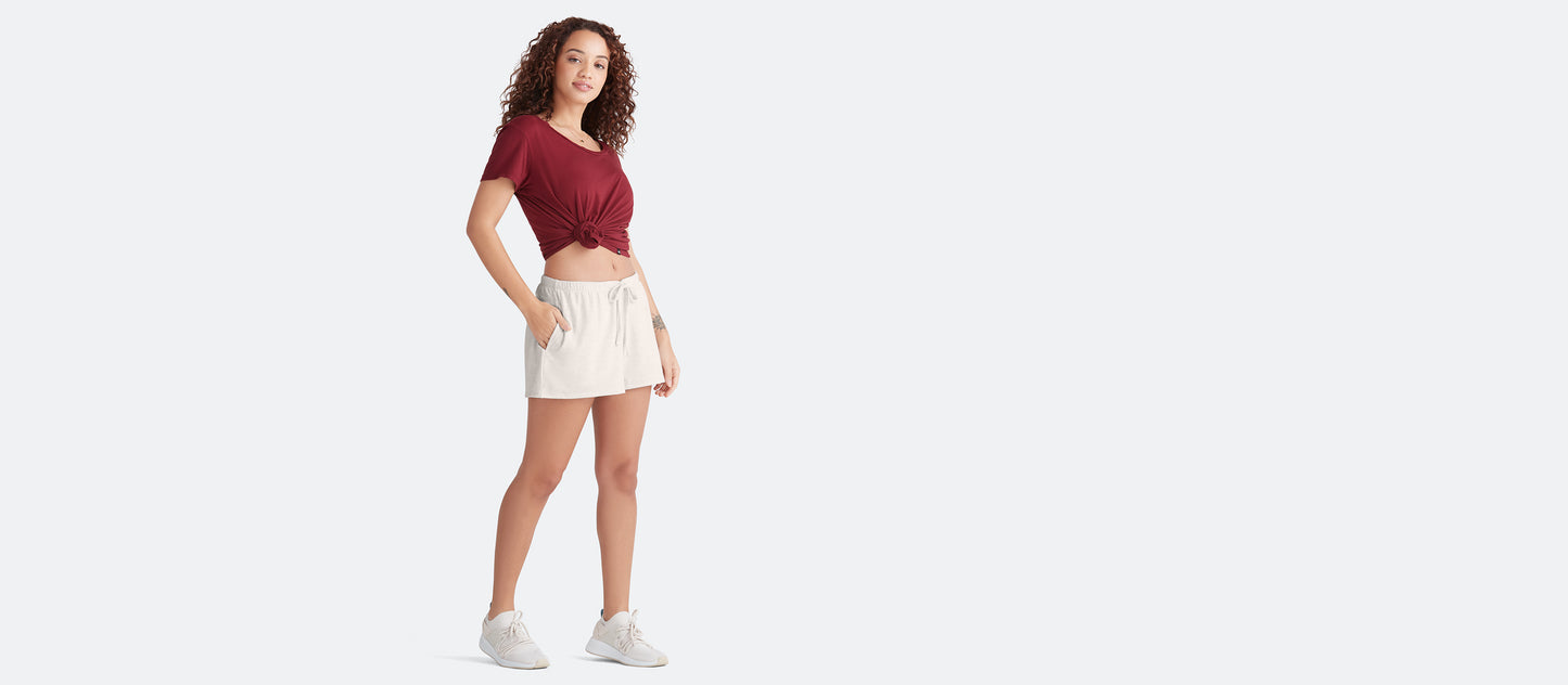 Women's Modal Short | Heather Oat