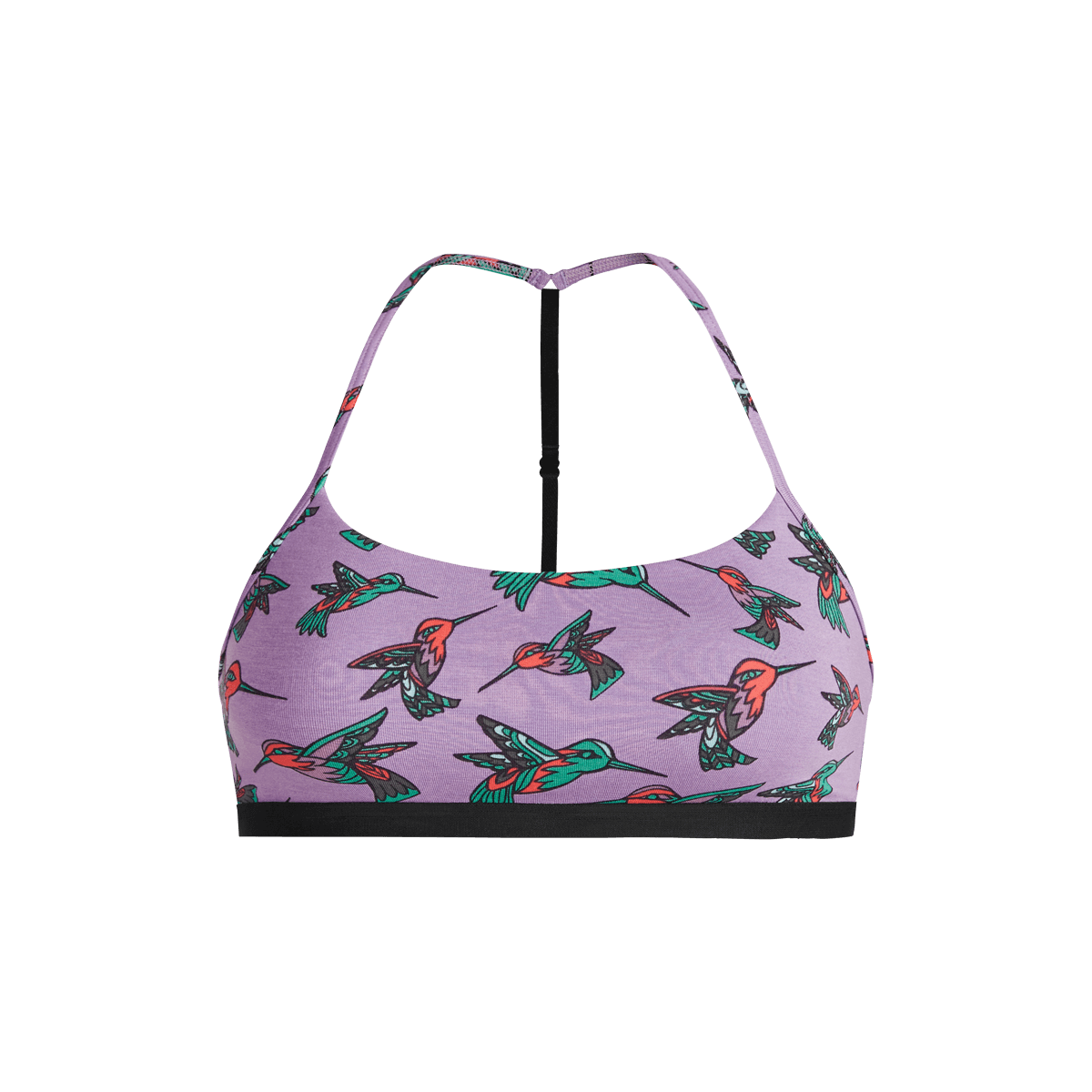 T-Back Bralette | Hummingbirds