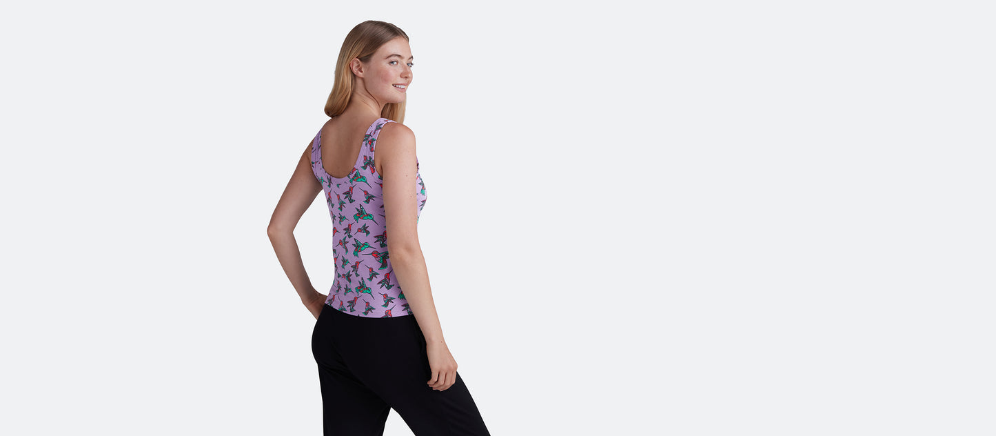 Women's Modal Tank | Hummingbirds