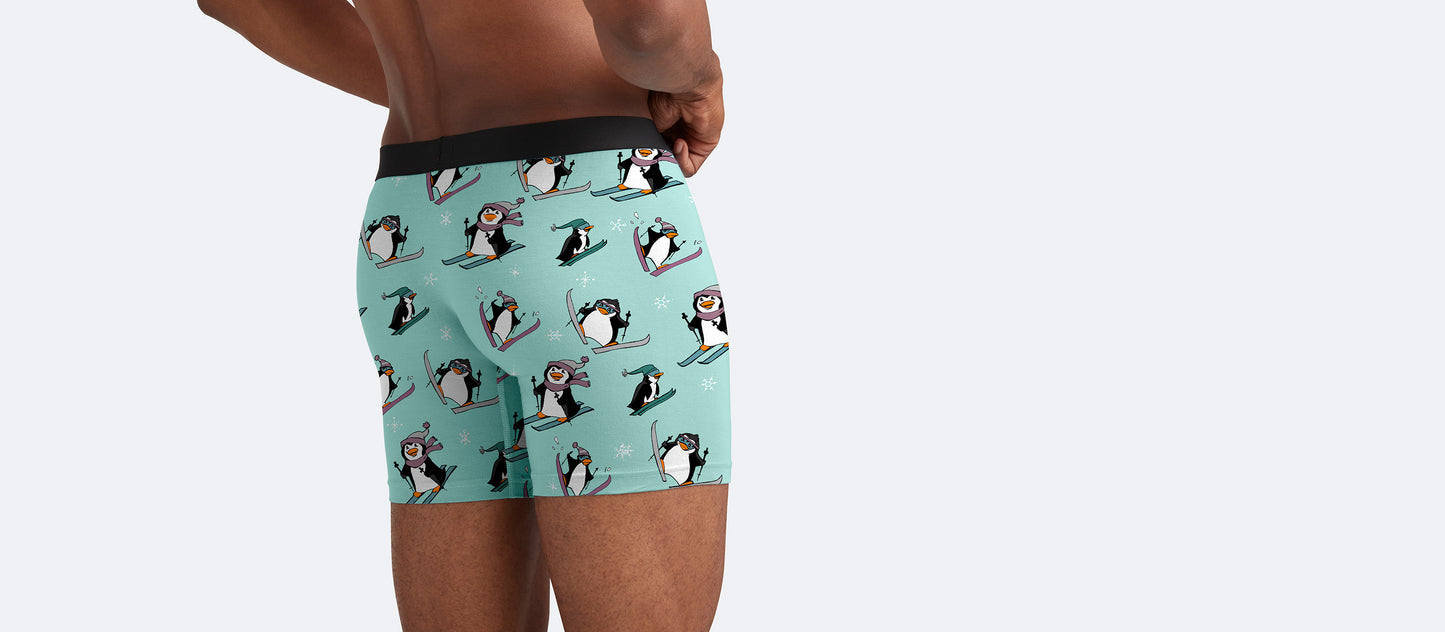 Boxer Brief | Penguins on Skis