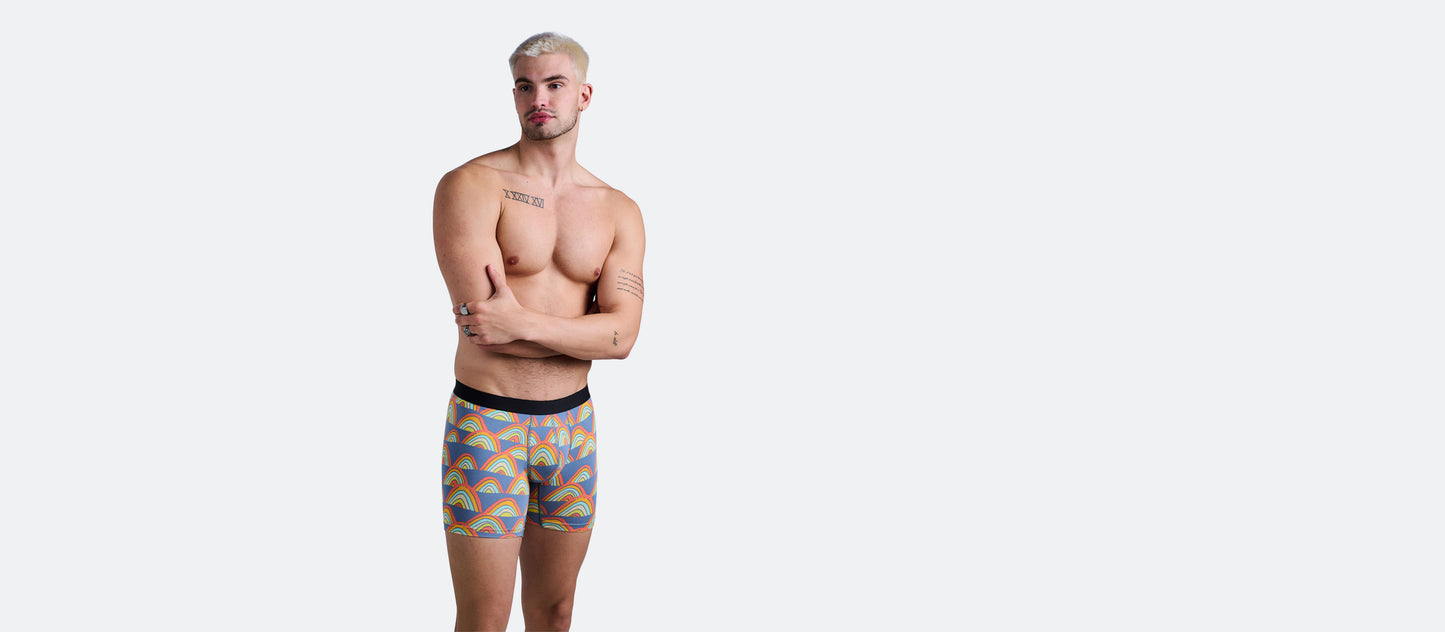 Boxer Brief | Retro Rainbows