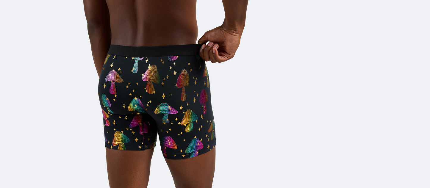 Boxer Brief w/ Fly | Disco Shrooms