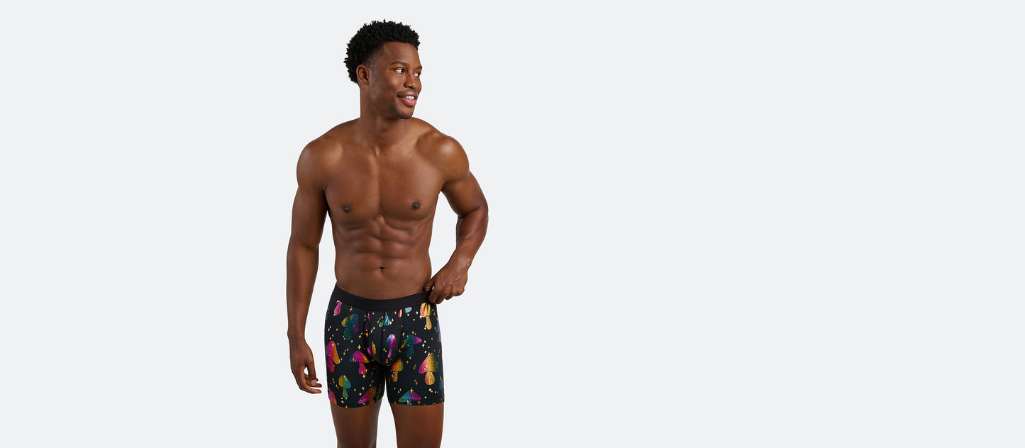 Boxer Brief w/ Fly | Disco Shrooms